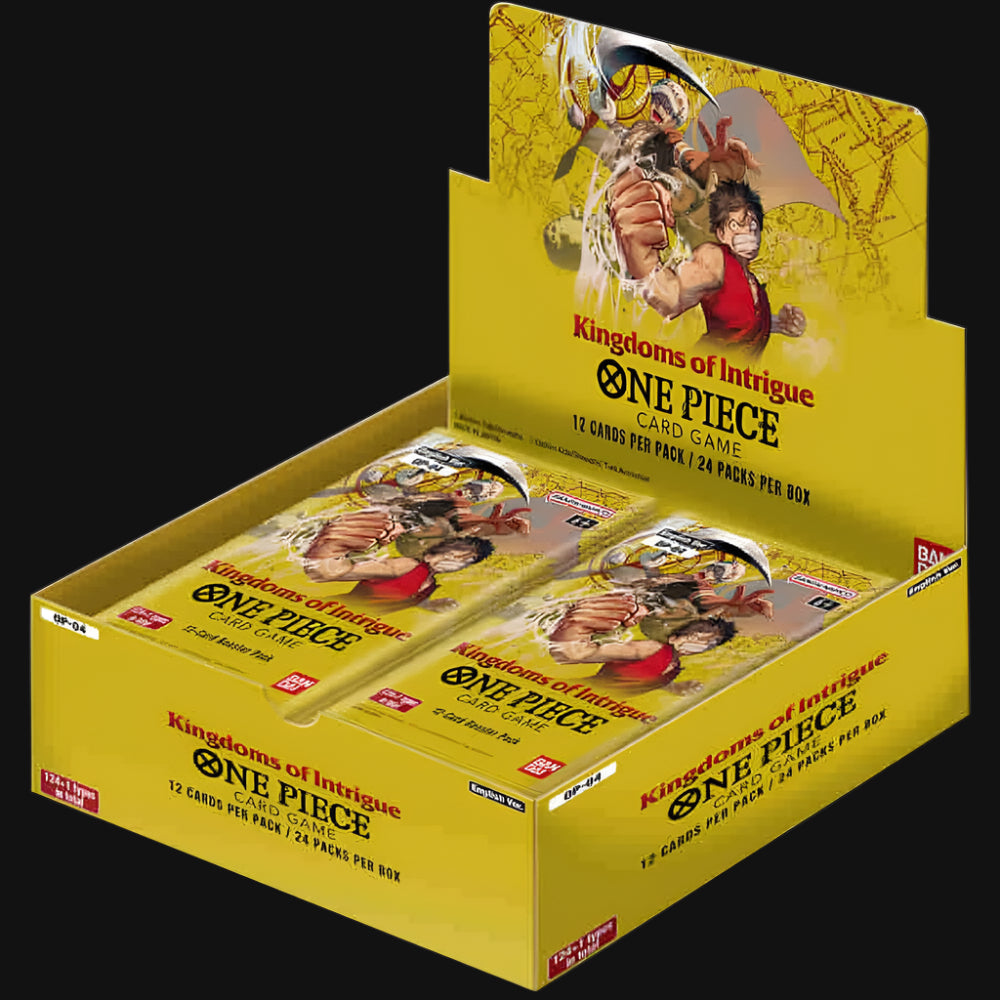 Kingdoms of Intrigue - OP04 Booster Box GumGum Cards Kingdoms of Intrigue - OP04 Booster Box GumGum Cards