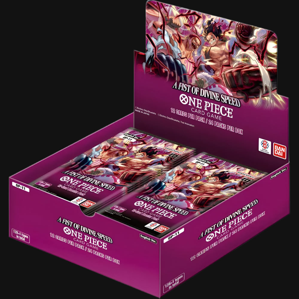 OP11 Booster box - A Fist Of Divine Speed OP11 Booster box - A Fist Of Divine Speed