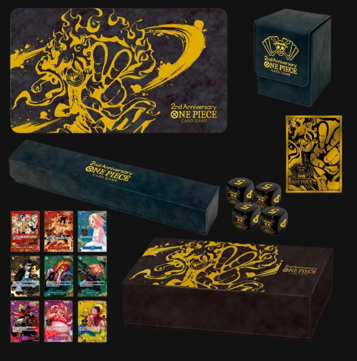 ONE PIECE Card Game 2nd ANNIVERSARY SET Collection Japanese version in English ONE PIECE Card Game 2nd ANNIVERSARY SET Collection Japanese version in English