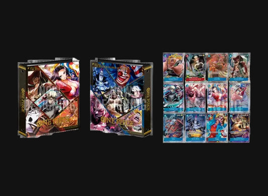 seven warlords of the sea binder set gumgum cards one piece tcg