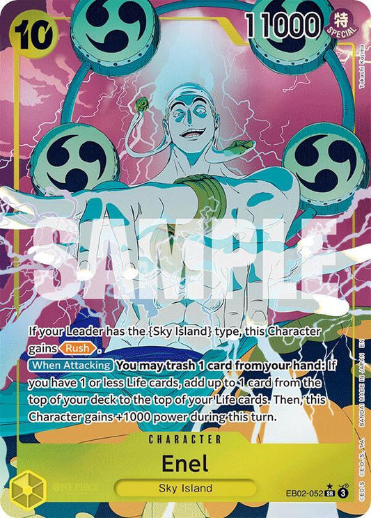 Enel Alt Art - Extra Booster: Anime 25th Collection EB02-052