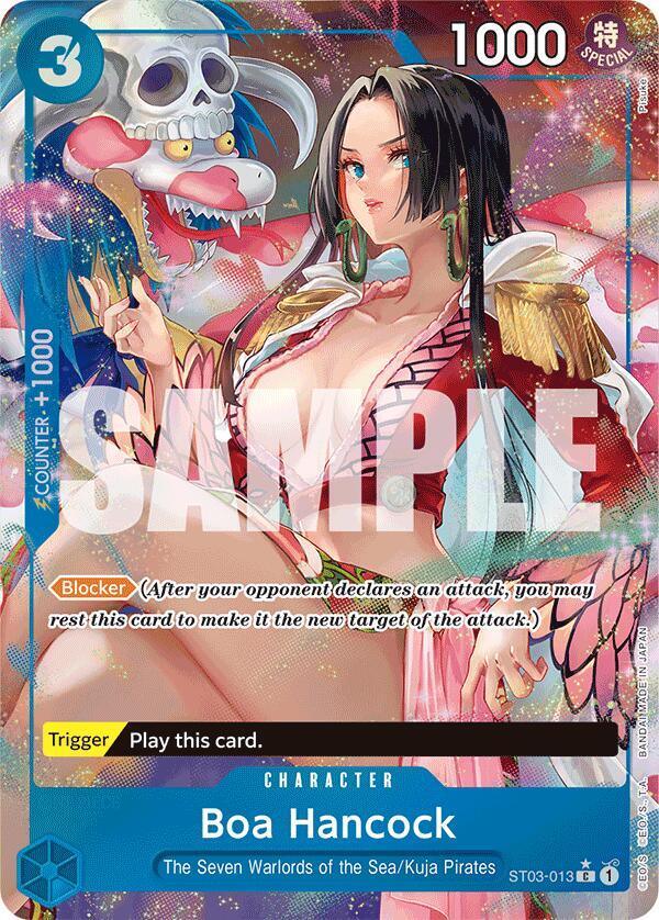 Boa Hancock Alt Art (ST03-013) - GumGum Cards