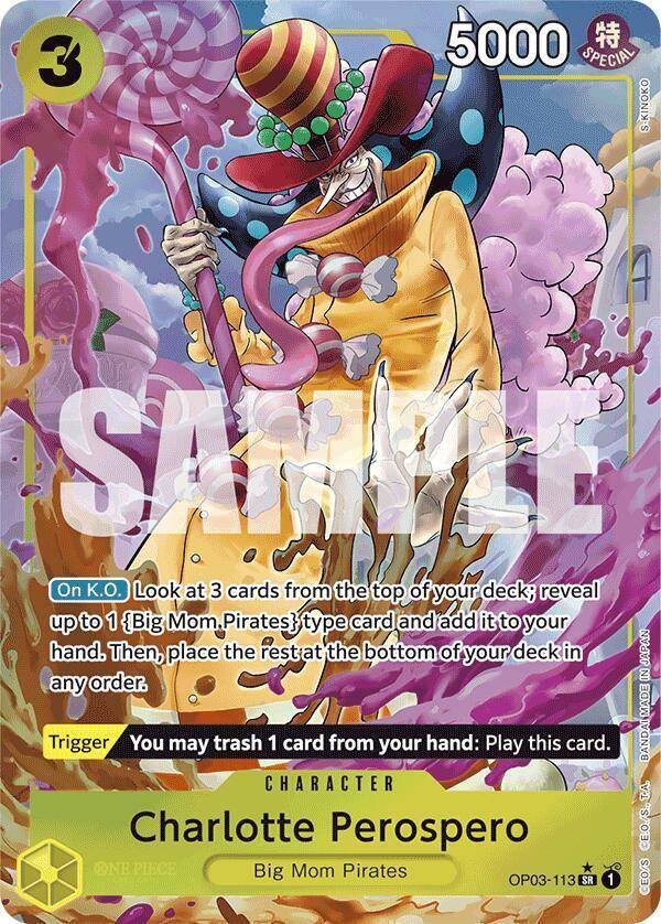 Charlotte Perospero Alt Art - (OP03-113) - GumGum Cards