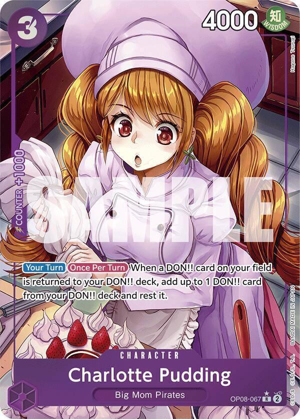 Charlotte Pudding Parallel (OP08-067) - GumGum Cards