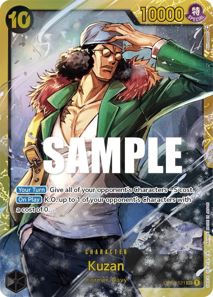 Kuzan SEC - Paramount War OP02-121