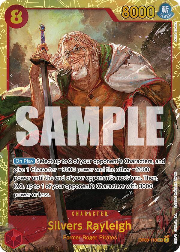 Silvers Rayleigh SEC - Two Legends OP08-118