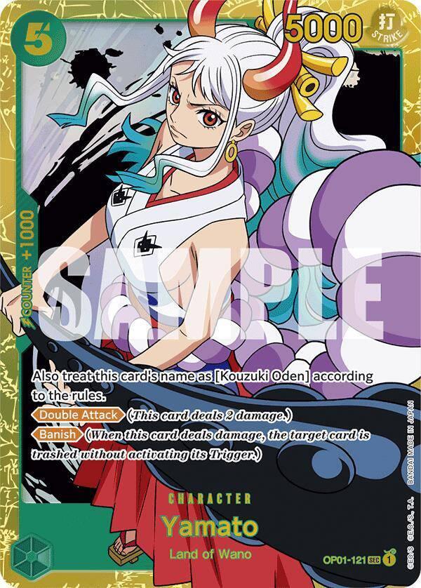 Yamato - (OP01-121) (Reprint) - GumGum Cards