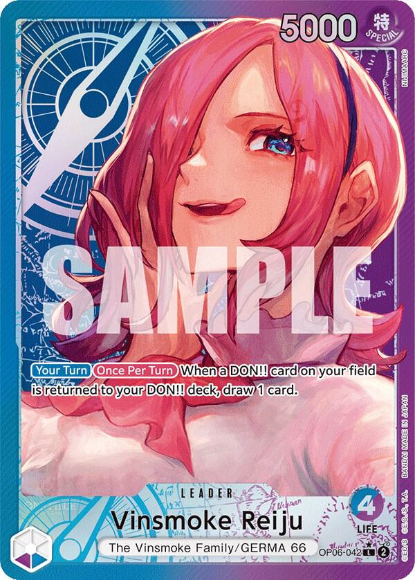 Vinsmoke Reiju OP06-042 Alt Art - Wings of the Captain
