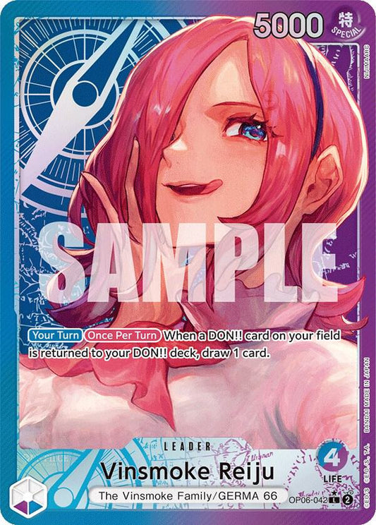 Vinsmoke Reiju OP06-042 Alt Art - Wings of the Captain