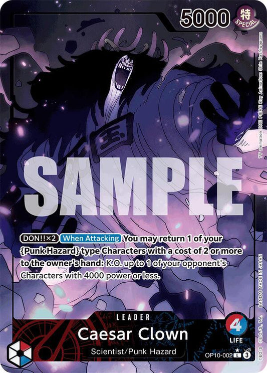 Caesar Clown Alt Leader - Royal Blood OP10-002