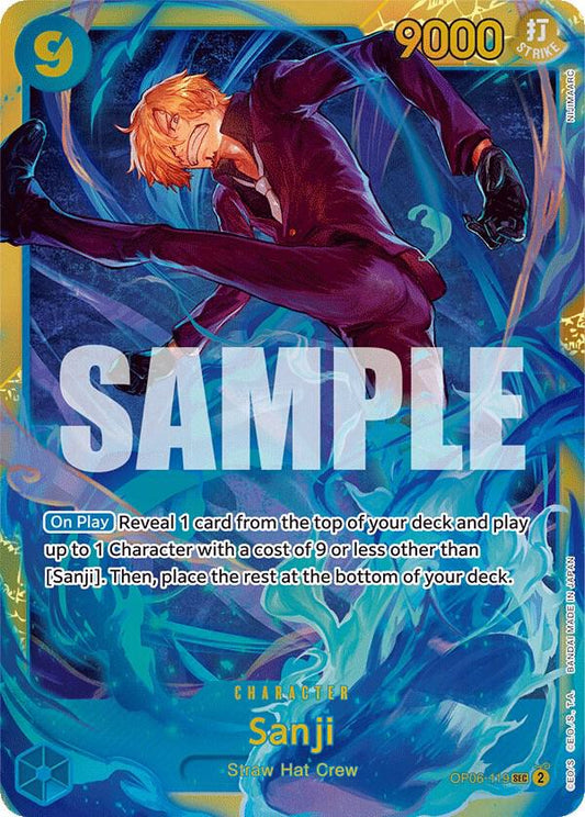Sanji SEC Alt - Wings of the Captain OP06-119