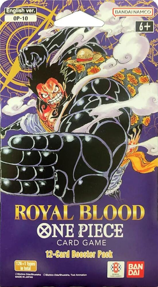 one piece tcg sleeved booster blister gumgum cards